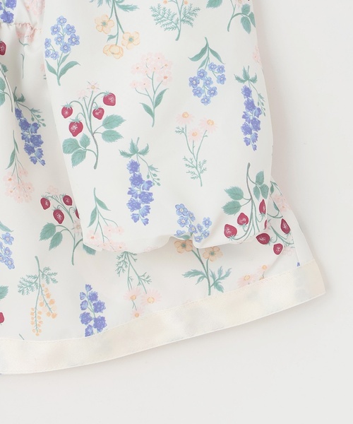 petit main（プティマイン）の「【撥水加工】ペプラムウィンブレ（ナイロンジャケット・キッズ・オフホワイト/ライトブルー/ライトピンク/カラフル・100cm/90cm/80ｃｍ/110cm/130cm/120cm）」の21枚目の写真