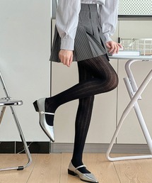 ONEP STAR（ワンピスター）の「リブ編みタイツ（タイツ/ストッキング）」
