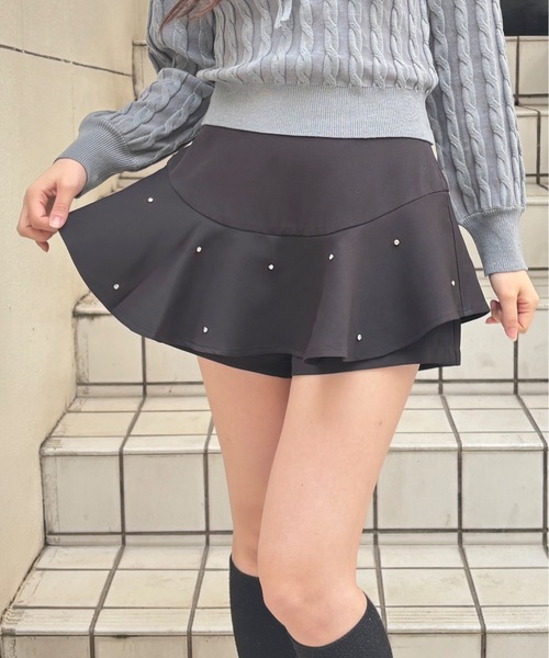 abc une face(アーベーセーアンフェイス)の「フリルスカパン(その他パンツ・レディース・ブラック/ホワイト/ブラック系その他・FREE)」の21枚目の写真