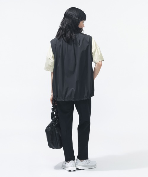 NEW BALANCE（ニューバランス）の「【別注】ニューバランス New Balance ボックスシルエットTシャツ 限定コラボ（Tシャツ/カットソー・レディース・ベビーピンク/ブラウン/ネイビー・L/S/M/XL）」の12枚目の写真