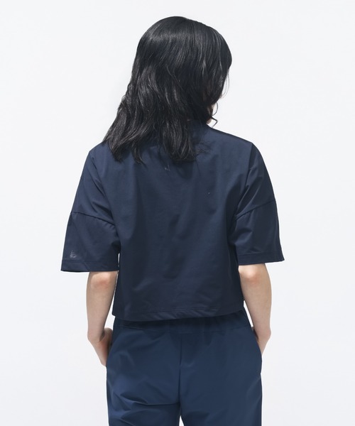 NEW BALANCE（ニューバランス）の「【別注】ニューバランス New Balance ボックスシルエットTシャツ 限定コラボ（Tシャツ/カットソー・レディース・ベビーピンク/ブラウン/ネイビー・L/S/M/XL）」の15枚目の写真