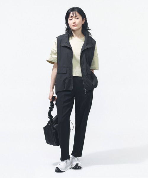 NEW BALANCE（ニューバランス）の「【別注】ニューバランス New Balance ボックスシルエットTシャツ 限定コラボ（Tシャツ/カットソー・レディース・ベビーピンク/ブラウン/ネイビー・L/S/M/XL）」の8枚目の写真