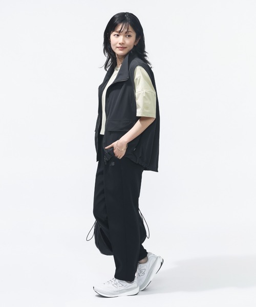 NEW BALANCE（ニューバランス）の「【別注】ニューバランス New Balance ボックスシルエットTシャツ 限定コラボ（Tシャツ/カットソー・レディース・ベビーピンク/ブラウン/ネイビー・L/S/M/XL）」の10枚目の写真