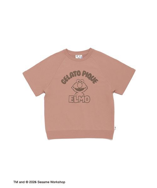 セール】【SESAME STREET】【UNISEX】裏毛プルオーバー＆ハーフパンツ
