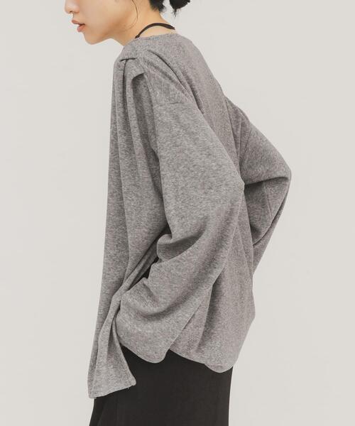 KBF(ケイビーエフ)の「ショルダータックプルオーバー(Tシャツ/カットソー・レディース・イエロー系その他/グレー系その他/ベージュ系その他・ONE)」の17枚目の写真