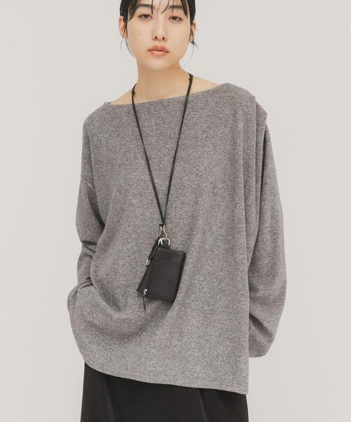 KBF(ケイビーエフ)の「ショルダータックプルオーバー(Tシャツ/カットソー・レディース・イエロー系その他/グレー系その他/ベージュ系その他・ONE)」の19枚目の写真