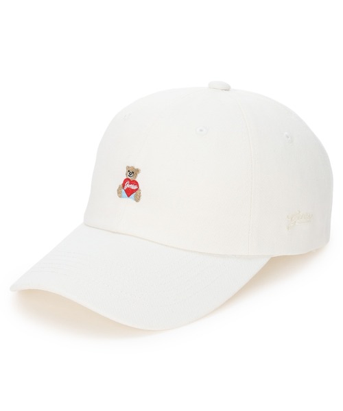 Guess(ゲス)の「HEARTBEAR Cap キャップ(キャップ・メンズ・ライトインディゴブルー/ホワイト・ONE SIZE)」の2枚目の写真