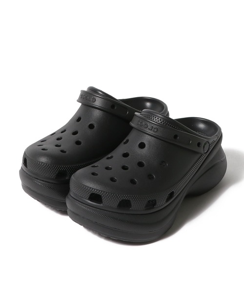 crocs(クロックス)の「CROCS / ベイ クロッグ(サンダル・レディース・ブラック/ホワイト・8/7)」の6枚目の写真