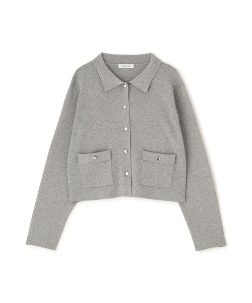 NATURAL BEAUTY BASIC（ナチュラルビューティーベーシック）の「【sweet4月号掲載】◇【ちょうど、いい服】“きちんと見え上手”な襟付きニット（カーディガン/ボレロ・レディース・ライトグリーン/ネイビー/グレー系その他/ラベンダー/オフホワイト・FREE）」の12枚目の写真