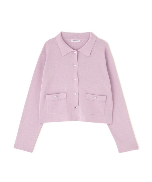 NATURAL BEAUTY BASIC（ナチュラルビューティーベーシック）の「【sweet4月号掲載】◇【ちょうど、いい服】“きちんと見え上手”な襟付きニット（カーディガン/ボレロ・レディース・ライトグリーン/ネイビー/グレー系その他/ラベンダー/オフホワイト・FREE）」の19枚目の写真