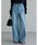 Re:EDIT�i���G�f�B�j�́u[DENIM COLLECTION][��g��/���g���T�C�Y�L]�R�b�g���u�����h���[�Y�t�B�b�g�o�M�[�f�j���p���c�i�f�j���p���c�j�v�b���C�g�u���[