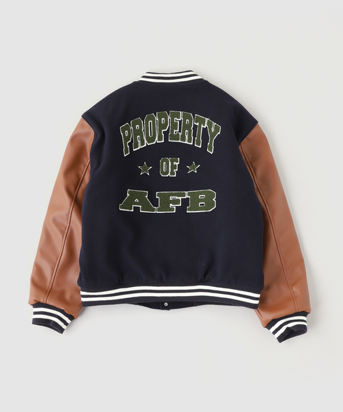 AFBスタジャン AFB / エーエフビー EX VARSITY JACKET（スタジャン）｜AFB