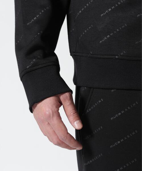 muta marine（ムータ・マリン）の「muta MARINE/ムータ マリン/別注 総柄フーディ（パーカー・メンズ・ブラック/グレー・XL/M/S/L）」の11枚目の写真