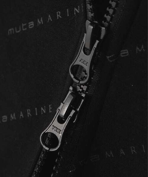 muta marine（ムータ・マリン）の「muta MARINE/ムータ マリン/別注 総柄フーディ（パーカー・メンズ・ブラック/グレー・XL/M/S/L）」の18枚目の写真