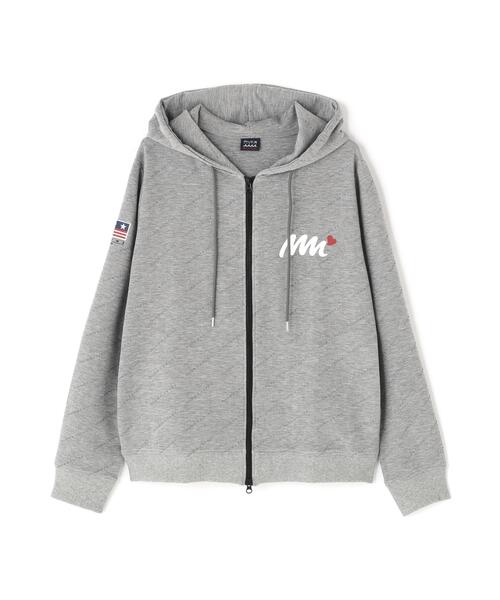 muta marine（ムータ・マリン）の「muta MARINE/ムータ マリン/別注 総柄フーディ（パーカー・メンズ・ブラック/グレー・XL/M/S/L）」の5枚目の写真