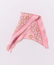 COACH（コーチ）の「ウォーターフォール ティー ローズ プリント シルク ダイヤモンド スカーフ（バンダナ/スカーフ）」