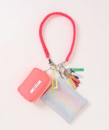 cheek（BAG）（チーク）の「aurora pouch set charm / ポーチ マルチチャーム セット（チャーム）」