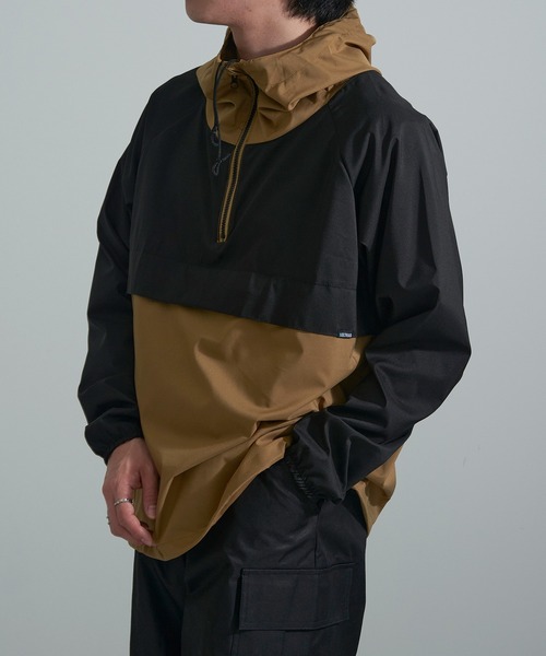 FORECAST(フォーキャスト)の「【FORECAST】防風ストレッチアノラック 2281(マウンテンパーカー・メンズ・ベージュ/ネイビー/チャコールグレー・LL/L)」の20枚目の写真