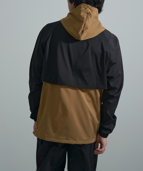FORECAST(フォーキャスト)の「【FORECAST】防風ストレッチアノラック 2281(マウンテンパーカー・メンズ・ベージュ/ネイビー/チャコールグレー・LL/L)」の22枚目の写真