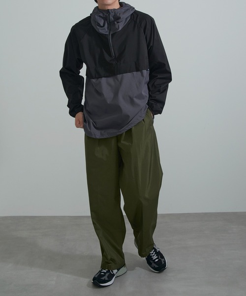 FORECAST(フォーキャスト)の「【FORECAST】防風ストレッチアノラック 2281(マウンテンパーカー・メンズ・ベージュ/ネイビー/チャコールグレー・LL/L)」の13枚目の写真