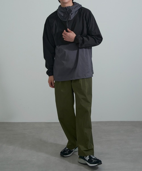 FORECAST(フォーキャスト)の「【FORECAST】防風ストレッチアノラック 2281(マウンテンパーカー・メンズ・ベージュ/ネイビー/チャコールグレー・LL/L)」の14枚目の写真