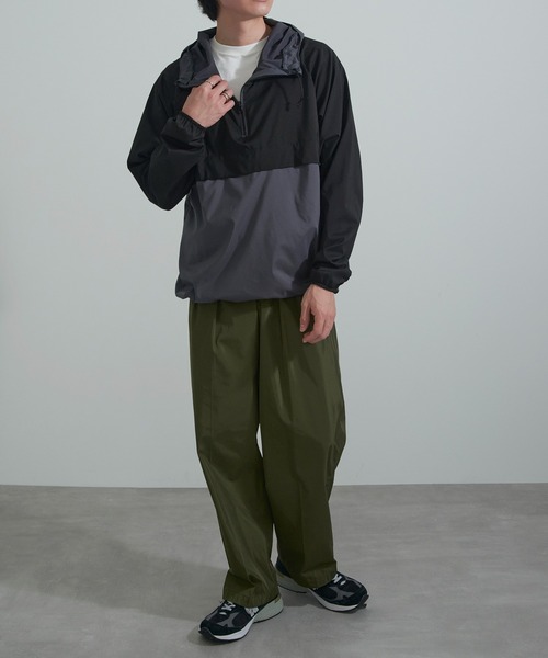 FORECAST(フォーキャスト)の「【FORECAST】防風ストレッチアノラック 2281(マウンテンパーカー・メンズ・ベージュ/ネイビー/チャコールグレー・LL/L)」の15枚目の写真