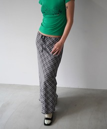 SANSeLF | 【SANSeLF】チェックドロストロングスカート saw26s041(スカート)