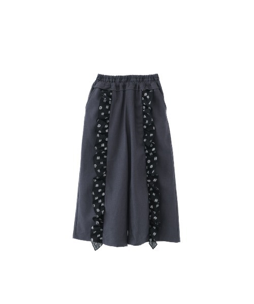 unica(ユニカ)の「フリルワイドパンツ laides(その他パンツ・レディース・ライトブルー/ネイビー/チャコール・F)」の21枚目の写真