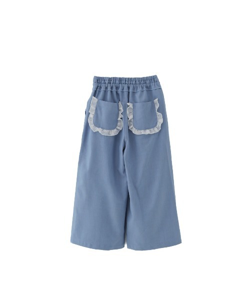 unica(ユニカ)の「フリルワイドパンツ laides(その他パンツ・レディース・ライトブルー/ネイビー/チャコール・F)」の20枚目の写真
