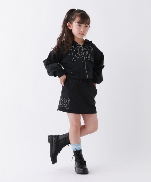 10C REPIPI(ジューシーレピピ)の「【10C REPIPI】ビジュールーズパーカー(パーカー・キッズ・ブラック系その他/グレー/ピンク系その他・120cm/130cm/140)」の13枚目の写真