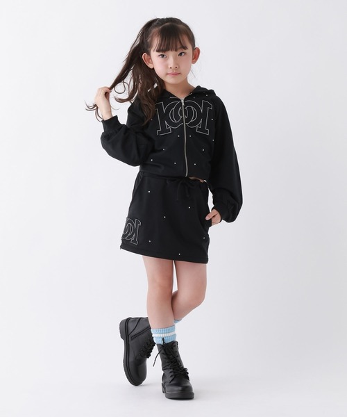 10C REPIPI(ジューシーレピピ)の「【10C REPIPI】ビジュールーズパーカー(パーカー・キッズ・ブラック系その他/グレー/ピンク系その他・120cm/130cm/140)」の14枚目の写真