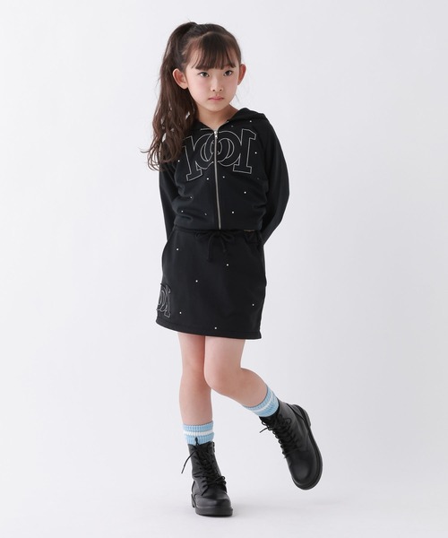10C REPIPI(ジューシーレピピ)の「【10C REPIPI】ビジュールーズパーカー(パーカー・キッズ・ブラック系その他/グレー/ピンク系その他・120cm/130cm/140)」の15枚目の写真