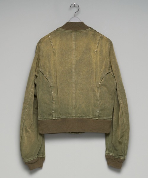 MASU(エムエーエスユー)の「【M A S U】VICTORIAN BOMBER JACKET(ブルゾン・メンズ・カーキ/ブラック・44/46)」の4枚目の写真