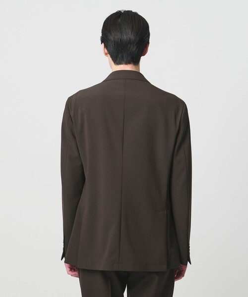 シアサッカー シングル 3ボタン テーラードジャケット COMFORT EASY 