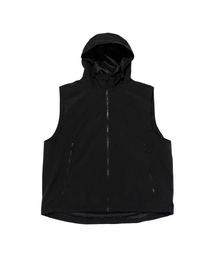 CARGOBROS（カーゴブロス）の「エッセンシャルコンフォートウインドブレーカーベスト（ブラック）（ベスト）」