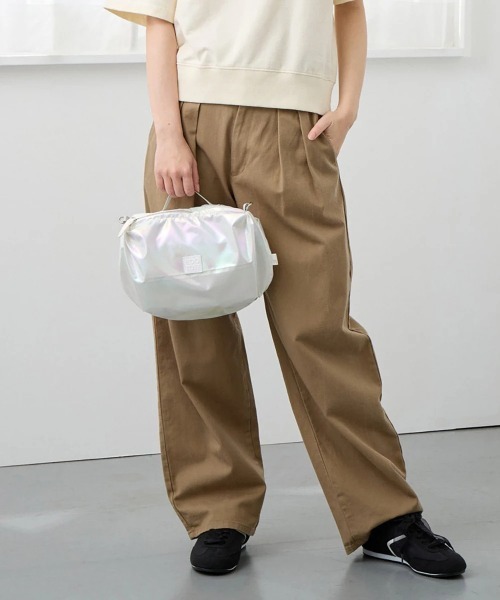 go slow caravan（ゴースローキャラバン）の「ROOTOTE/ルートート　LT.サコッシュ.ルミエ-B（ショルダーバッグ・レディース・アイボリー/ピンク/ネイビー・FREE）」の9枚目の写真