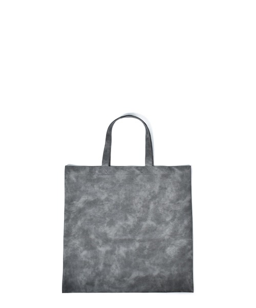 BREATH(ブレス)の「FAUX LEATHER TOTE BAG(トートバッグ・メンズ・チャコールグレー/ブラック・OS)」の5枚目の写真