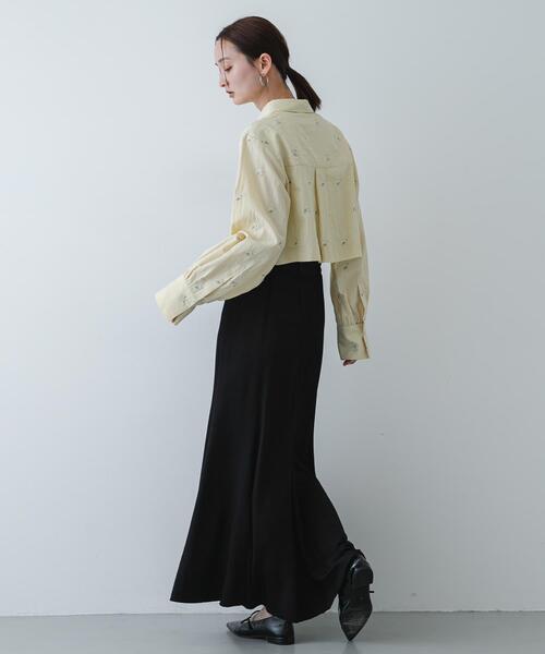 SENSE OF PLACE by URBAN RESEARCH（センスオブプレイスバイアーバンリサーチ）の「マーメイドマキシスカート（スカート・レディース・モカ/ブラック/ベージュ・SMALL/X-SMALL/MEDIUM）」の9枚目の写真