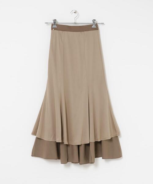 SENSE OF PLACE by URBAN RESEARCH（センスオブプレイスバイアーバンリサーチ）の「マーメイドマキシスカート（スカート・レディース・モカ/ブラック/ベージュ・SMALL/X-SMALL/MEDIUM）」の19枚目の写真