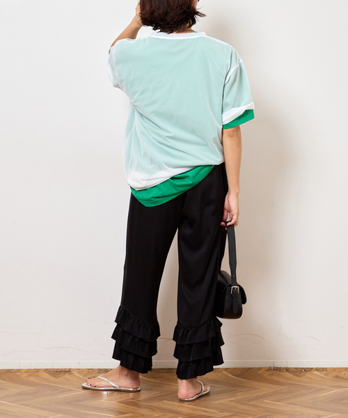 Bonum（ボナム）の「SHEER LOGO TEE（Tシャツ/カットソー・レディース・ホワイト・FREE）」の8枚目の写真