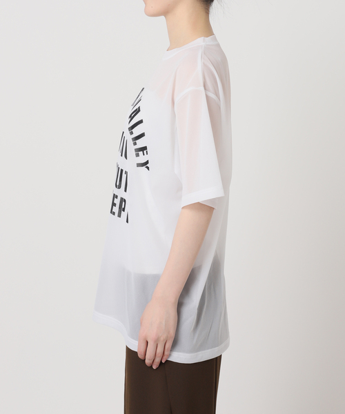 Bonum（ボナム）の「SHEER LOGO TEE（Tシャツ/カットソー・レディース・ホワイト・FREE）」の13枚目の写真