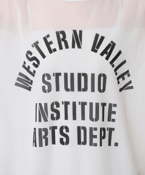 Bonum（ボナム）の「SHEER LOGO TEE（Tシャツ/カットソー・レディース・ホワイト・FREE）」の18枚目の写真