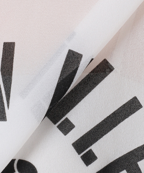 Bonum（ボナム）の「SHEER LOGO TEE（Tシャツ/カットソー・レディース・ホワイト・FREE）」の19枚目の写真