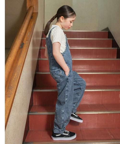 EDWIN(エドウィン)の「【Ou? by EDWIN】シャーリング半袖Tシャツ(Tシャツ/カットソー・キッズ・ラベンダー/オフホワイト・100/120/90/140/110/150/130)」の17枚目の写真