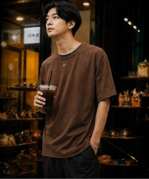 リンクス JQダブルネック クルーTシャツ