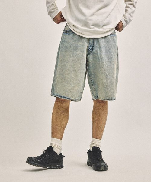 Levi's(リーバイス)の「LEVI'S/リーバイス 478 BAGGY SHORTS/478 バギー ショートパンツ(001JM) 限定展開(その他パンツ・メンズ・サックスブルー/ブラック/その他7・36/34/32/30)」の5枚目の写真
