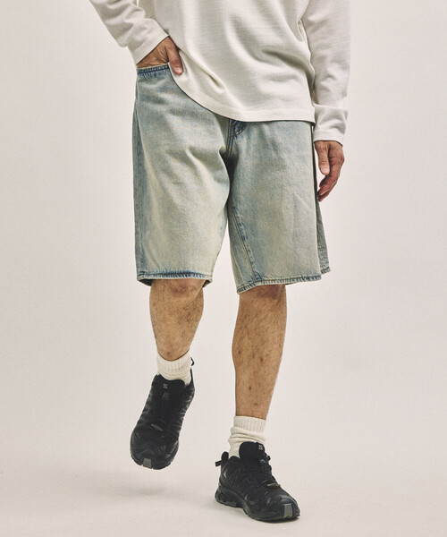 Levi's(リーバイス)の「LEVI'S/リーバイス 478 BAGGY SHORTS/478 バギー ショートパンツ(001JM) 限定展開(その他パンツ・メンズ・サックスブルー/ブラック/その他7・36/34/32/30)」の7枚目の写真