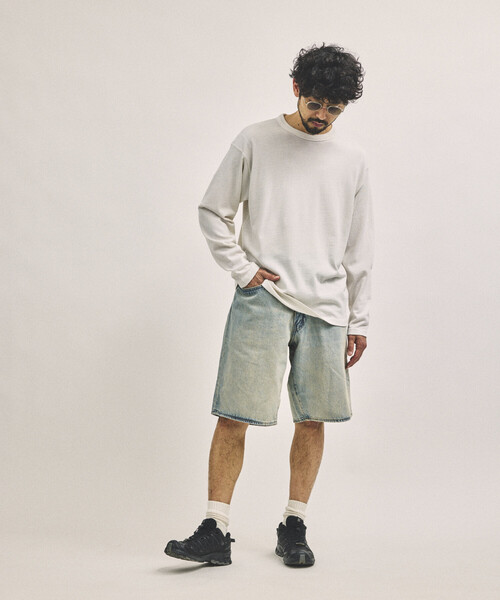 Levi's(リーバイス)の「LEVI'S/リーバイス 478 BAGGY SHORTS/478 バギー ショートパンツ(001JM) 限定展開(その他パンツ・メンズ・サックスブルー/ブラック/その他7・36/34/32/30)」の8枚目の写真