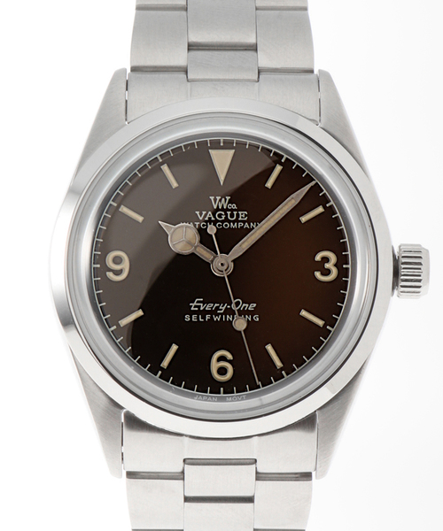 VAGUE WATCH CO.（ヴォーグウォッチカンパニー）の「VAGUE WATCH CO. Every-One Brown  gradation 34ｍｍ（アナログ腕時計・レディース・シルバー・FREE）」の9枚目の写真