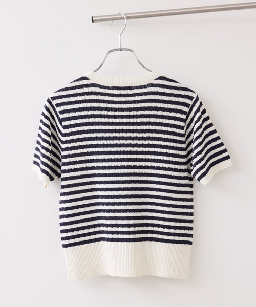 POLO BCS（ポロ ビーシーエス）の「【POLO BCS】VIS別注クルーネックカーディガン（カーディガン/ボレロ・レディース・オフホワイト/チャコールグレー/ブルー/ピンク・FREE）」の22枚目の写真